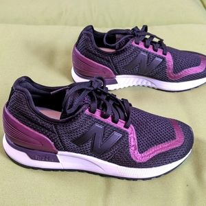 New Balance 247S Black Purple Women's 6.5 B Casual Lifestyle Sneakers NWOT